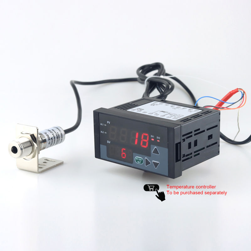 Kaemeasu 4 ~ 20mA Sensor de temperatura de aço inoxidável Transmissor de pirômetro infravermelho de alta temperatura industrial
