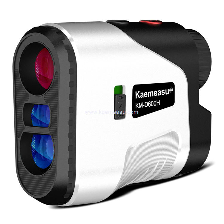 Kaemeasu Portátil Laser Range Finder Golf Telescópio Ângulo Medindo 6,5X Magnificação Rangeinder de caça D600