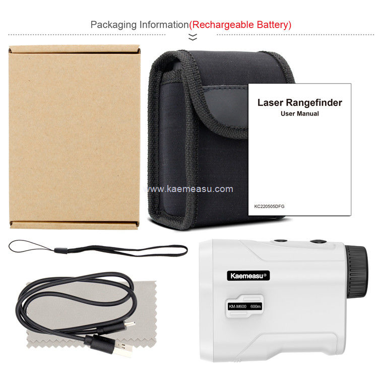 Kaemeasu Caça Range Finder Slope Scope Laser Distance Meter Telescópio Múltiplos modos Laser Rangefinders M800