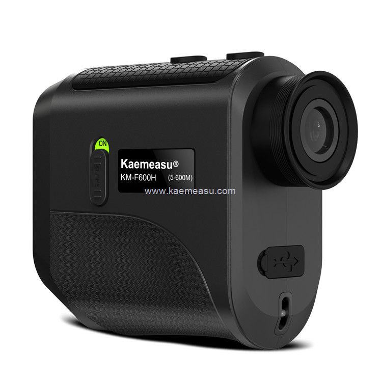 Kaemeasu USB Carregamento Golf Rangefinder Alta precisão Telescópio Óptico LCD Display Laser Rangefinder F1000