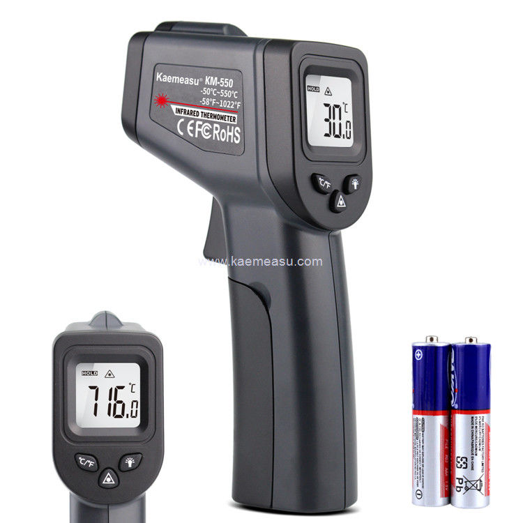 Kaemeasu 550°C Arma de temperatura térmica de alta precisão para óleo / gelo / frigorífico / churrasco