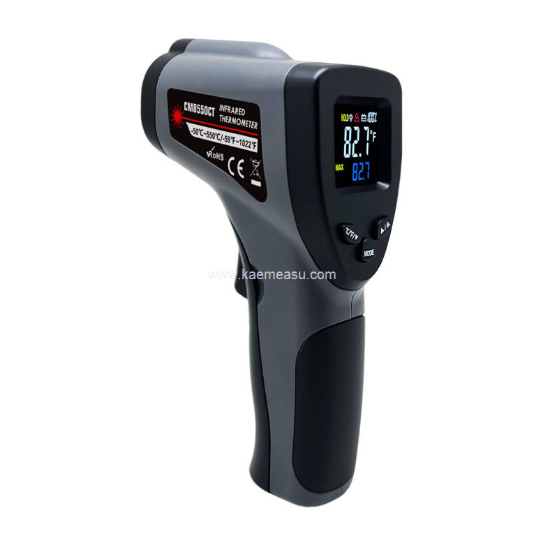 Kaemeasu 500ms Display Color Laser Termômetro de Calor Pistola Para Cozinhar