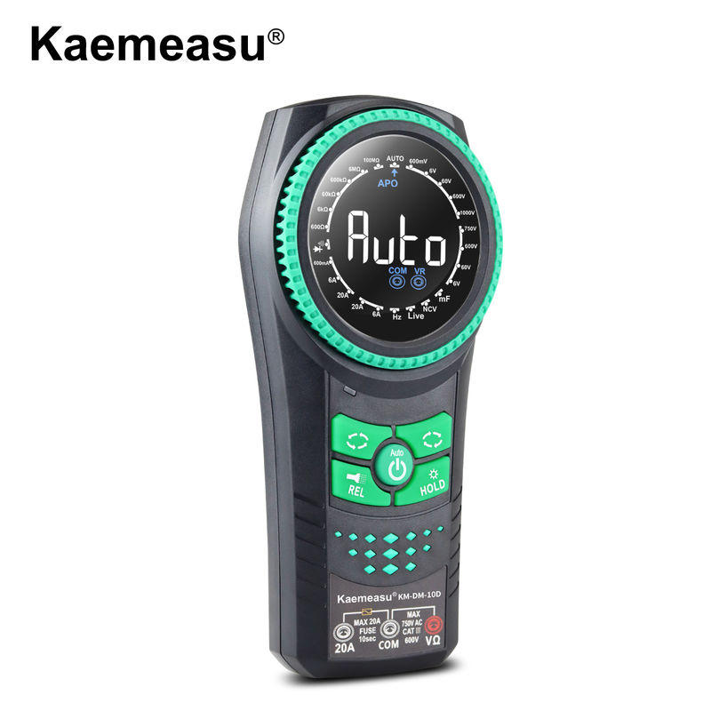 Kaemeasu 10D Smart Rotary Knob Multiméter Métricos de Voltagem Detector Multimetro Multimetro Inteligente Multiméter Multimetros Digitais