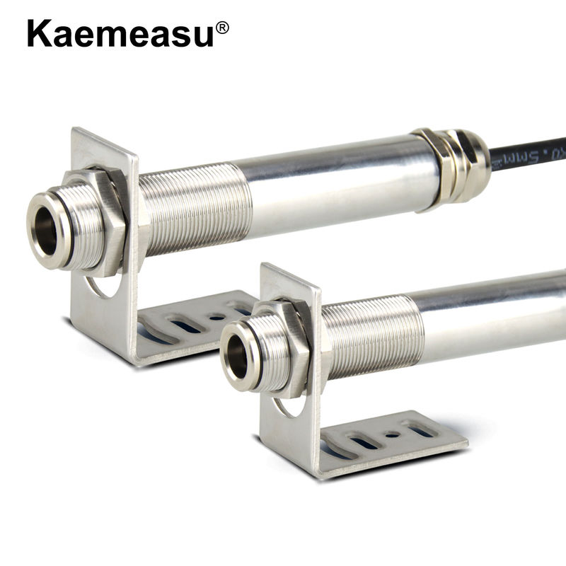 Kaemeasu 4~20 mA Transmissor de aço inoxidável Sensor de temperatura infravermelha sem contacto -20~600°C