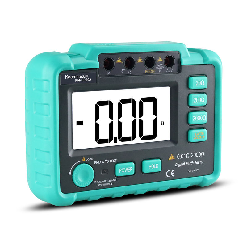 Kaemesau AC 200V Teste de Resistência à Terra Megohmmeter Teste de Resistência ao Circuito de Medição Teste de Resistência à Terra Teste GR20A