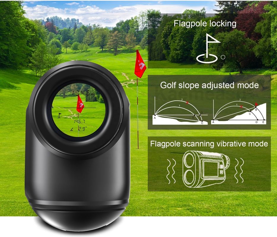 Caça Rangefinder desporto ao ar livre Distância a laser Medidor de distância a laser Golf Rangefinder telescópio diastimeter