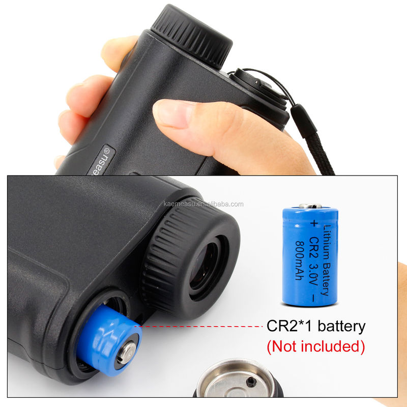 Medidor de distância por laser portátil digital de caça de golfe Mini Sport