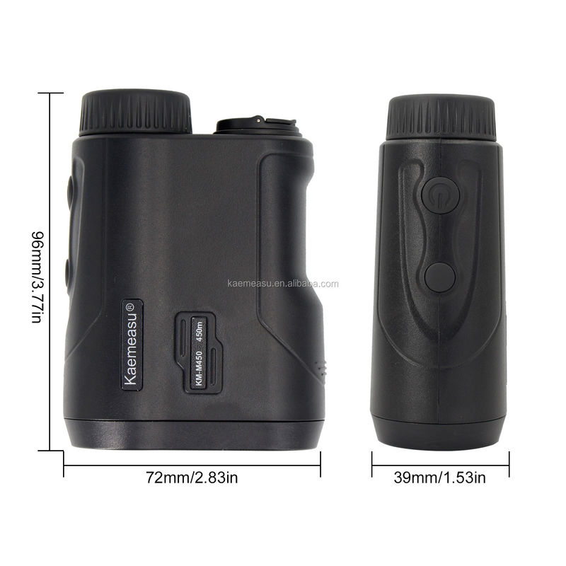 Medidor de distância por laser portátil digital de caça de golfe Mini Sport