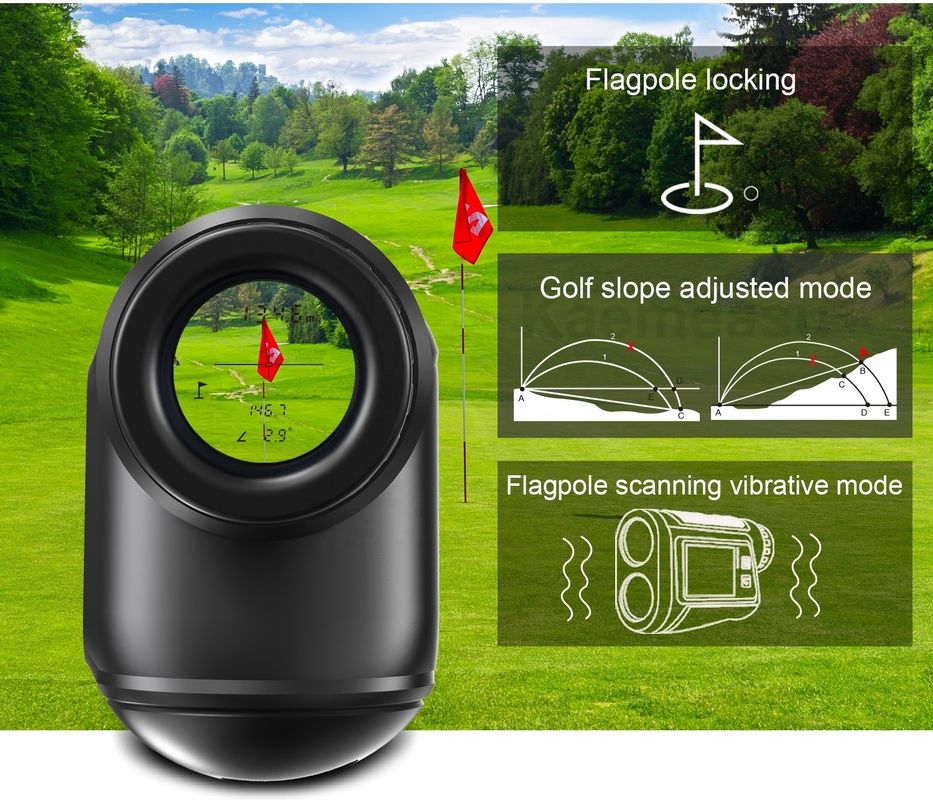 Medidor de distância a laser mini Golf Laser Rangefinder telescópio de caça telescópio dispositivo de medição a laser 600m