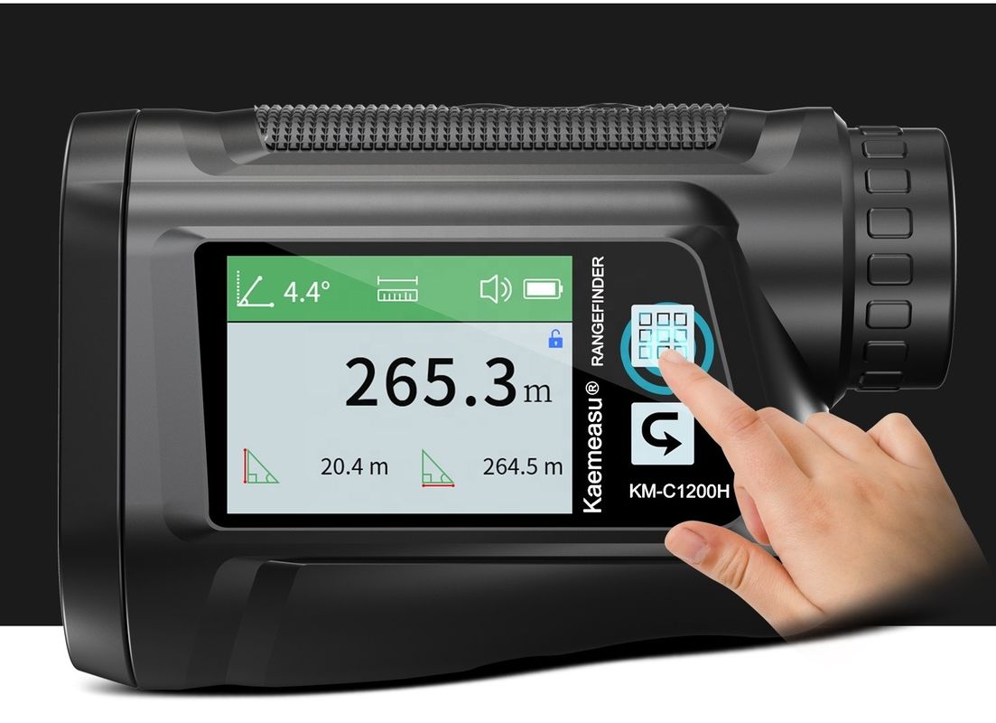 Tela táctil digital Golf Laser Rangefinder Range Finderr Golf Laser Rangefinder Rangefinder para caça