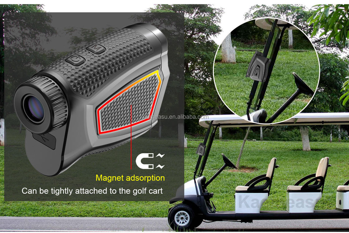 Vendedor de telemóvel a laser de venda quente com tremor de bloqueio do mastro de bandeira telemóvel de caça de golfe telemóvel laser portátil