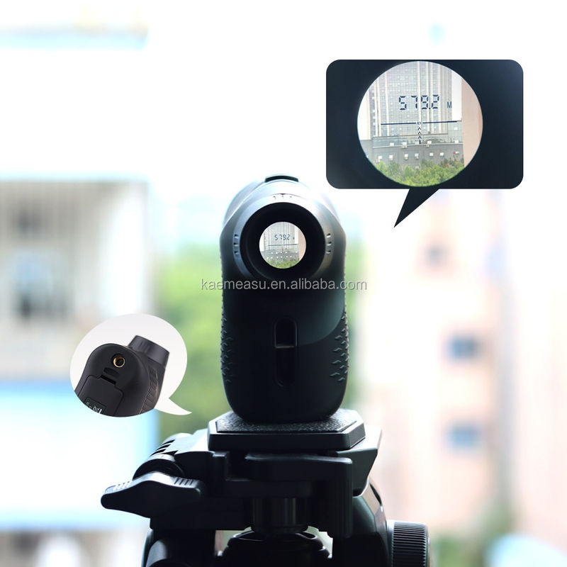 Laser Rangefinder 900m ((984yd) Caça Tiro com Arco Aventura ao ar livre Construção Pesquisa Laser Distância Meter com altura ângulo lateral