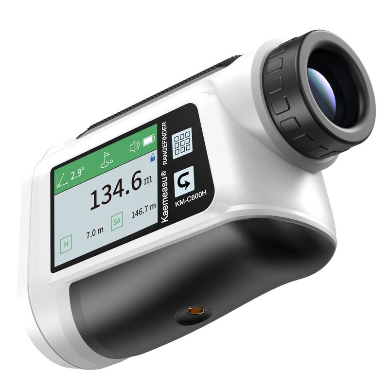 Golf Laser Rangefinder Meter 600m Multifunção Laser Rangefinder Com ângulo Horizontal Scan Distância