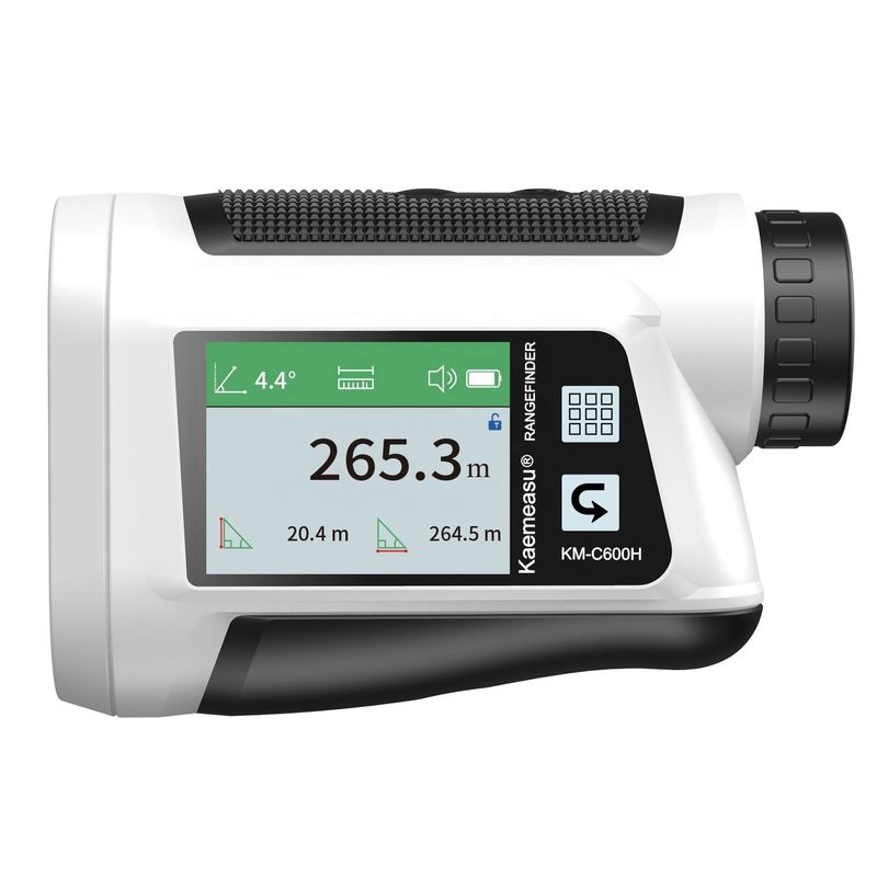 Mini Laser Rangefinder portátil Ferramenta de medição de visão Medidor de distância a laser com LCD Smart Touch Screen