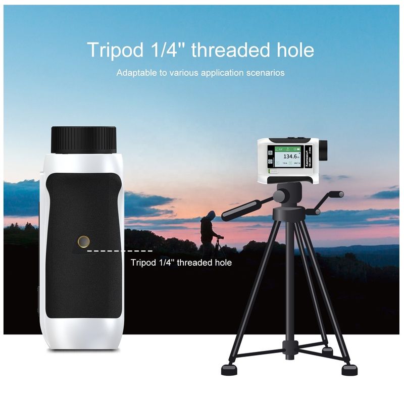 6.5X Magnificação Golf Sport Laser Range Finder com tela LCD atualizada e instrumentos ópticos