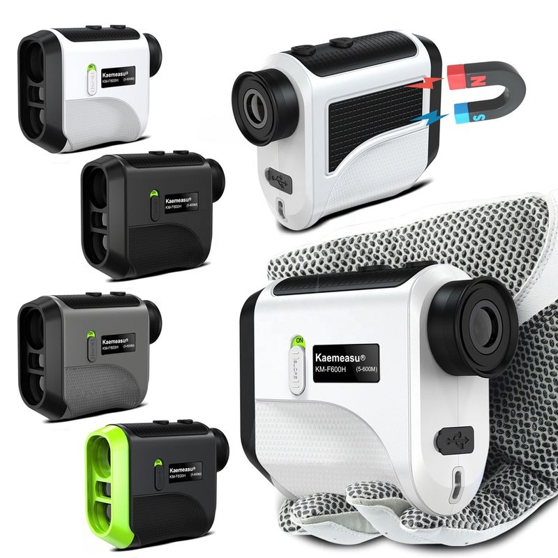 Nova Chegada Laser Distance Meter Cachá Rangefinder Tiro ao ar livre Esporte Telescópio Golf Laser Rangefinder