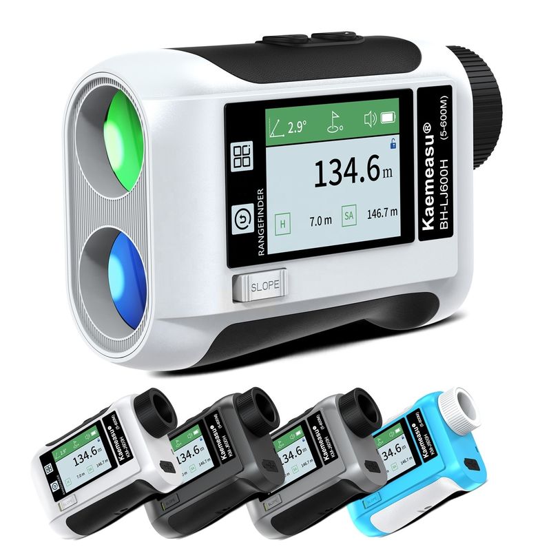 OEM/ODM Golf Mode Sport Telescópio Touch Screen Voz Inteligente Golf Laser Telemóveis Telescópio