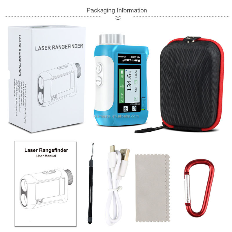 OEM ODM Laser Measuring Device Voice Broadcast Distance Meter Digital Golf Laser Rangefinder Hunting Range Finder Telescópio