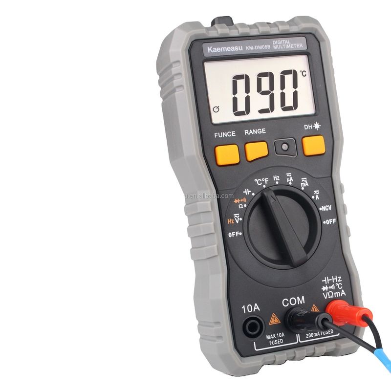 Mini Multi Tester Portátil Voltagem Resistência de Corrente NCV Multiméter Digital Elétrico Inteligente com Indicador de Baixa Bateria