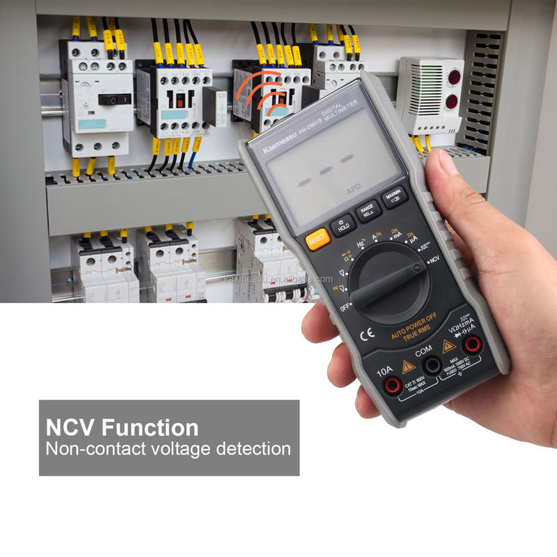 01B Multitester elétrico Medidor de tensão e corrente Multiméter industrial Mini portátil Multimetros de automóveis digitais inteligentes