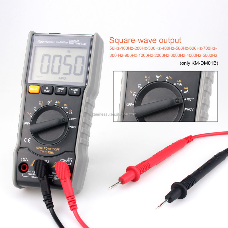 01B Multitester elétrico Medidor de tensão e corrente Multiméter industrial Mini portátil Multimetros de automóveis digitais inteligentes