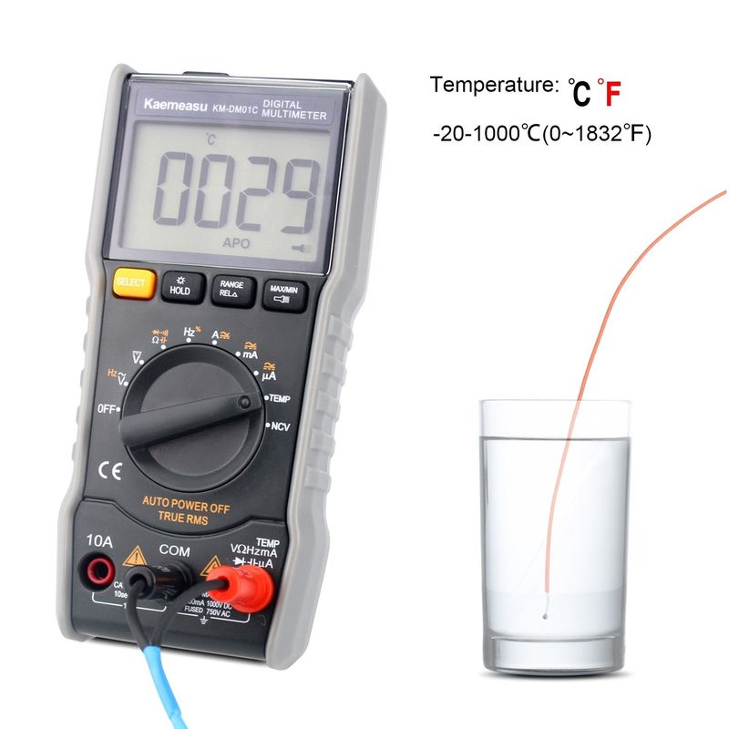 OEM ODM T-rms multimetro eletrônico multimetro digital Ncv Ohm Hz Tester avômetro Mini multimetro portátil para venda