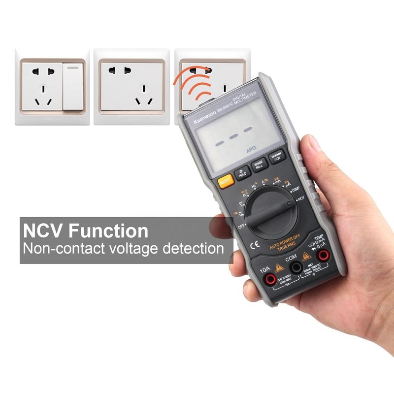 OEM ODM T-rms multimetro eletrônico multimetro digital Ncv Ohm Hz Tester avômetro Mini multimetro portátil para venda