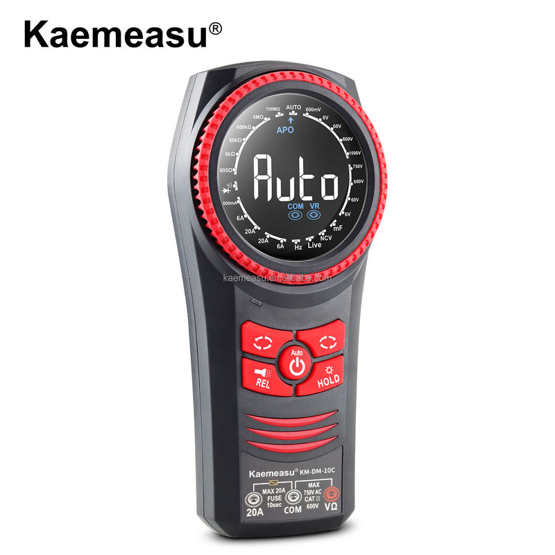 Auto Range Voltage Meter NCV TRMS Diodo Teste Resistência de Corrente Tester Apertador Métricos Multimetro Multimetros digitais inteligentes