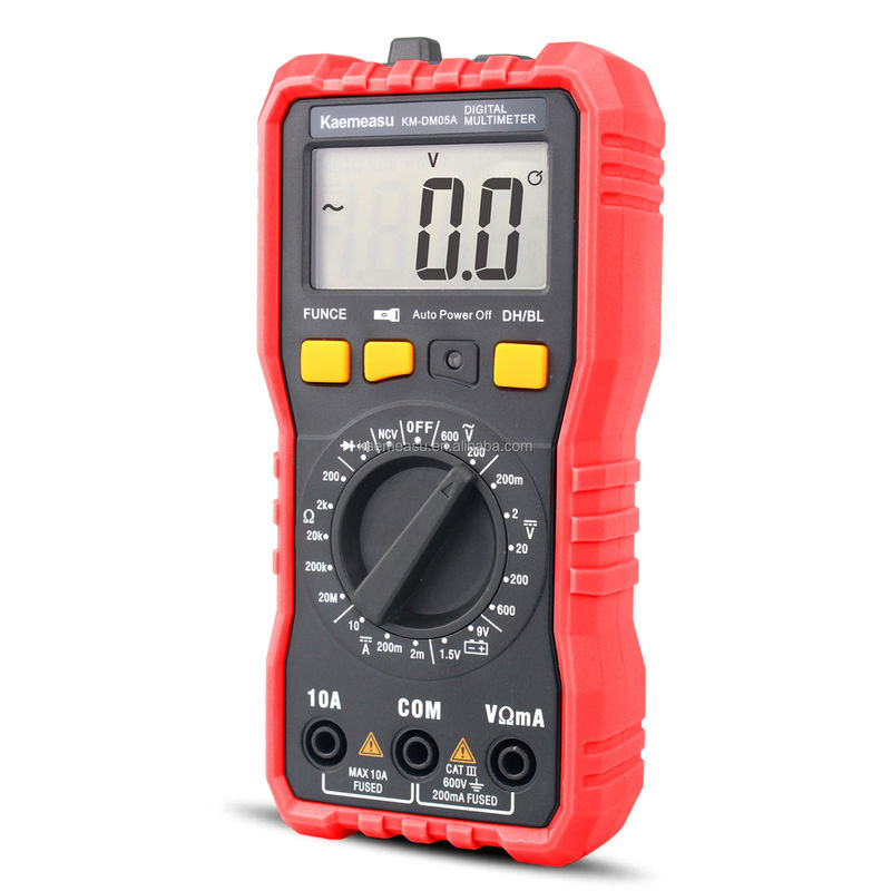 Mini Multimetro Digital Portátil Eletrônico Profissional Dattery Voltagem Meter Resistor Tester Multimetro Digital Inteligente