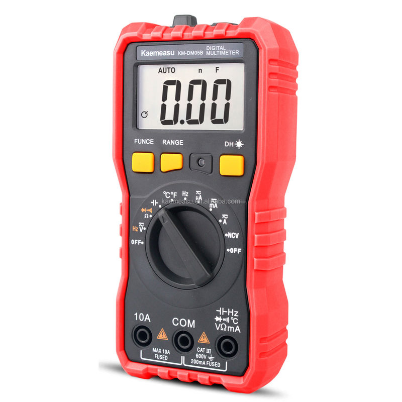 Mini Multimetro Digital Portátil Eletrônico Profissional Dattery Voltagem Meter Resistor Tester Multimetro Digital Inteligente