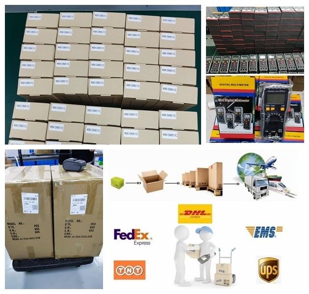 Eletricista Multitester de alcance automático 6000 Contas Multiméter analógico T-RMS Diodo Teste de continuidade Buzzer Multimetros digitais