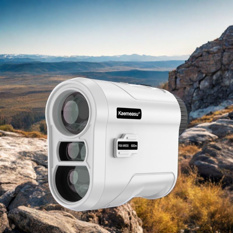 650Yd Golf Laser Rangefinder Ferramentas de medição Laser Distância de medidor Binoculares Golf Rangefinder Telescópio