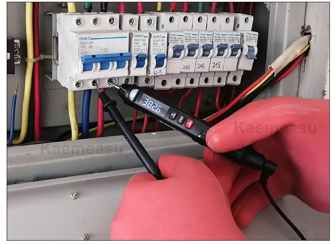 Estilo popular Mini Pen Multiméter Digital Com Teste Multimeter de Detecção de Voltagem Não-Contactável ao Vivo/NCV/Sequência
