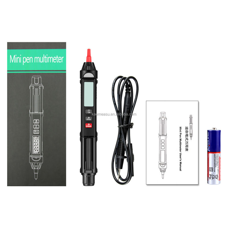 Estilo popular Mini Pen Multiméter Digital Com Teste Multimeter de Detecção de Voltagem Não-Contactável ao Vivo/NCV/Sequência