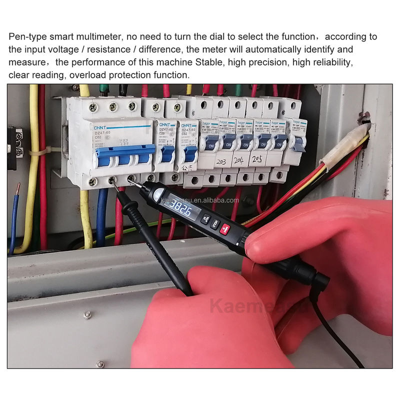 Fabrica de OEM Direct Pen Multiméter Digital Verdadeiro Rms Digital Meter Não Contato Detecção de Voltagem Multiméter Tester