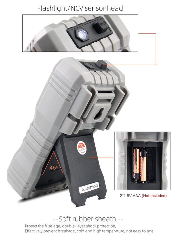 OEM ODM Auto gama 6000 Contas Smart Multitester Equipamento de laboratório Mulímetros elétricos digitais