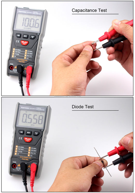 Venda Quente Multi Tester Elétrico Mini Portátil Smart Auto Range Multiméter Digital Preço