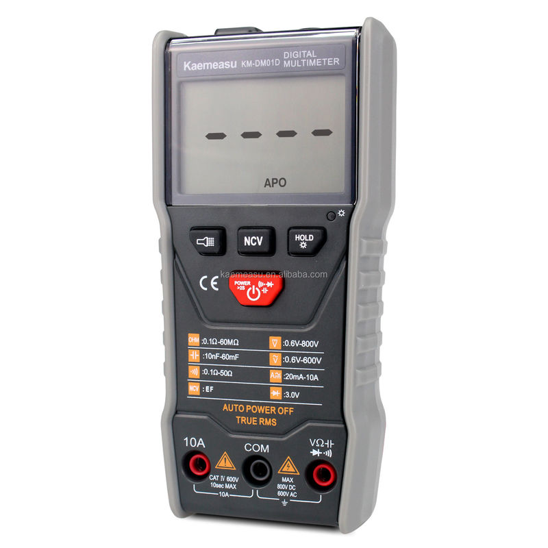 6000 Contagens Mini Eletrônico Portátil Multiméter Digital Inteligente Tester Banco de saída de onda quadrada Multimetros digitais profissionais