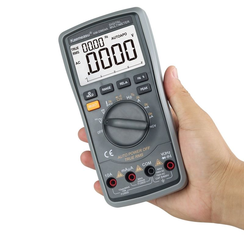ABS Parts Electric 04A OEM ODM Auto range Smart Multitester equipamento de laboratório DC/AC 20000 Contas Multimetros digitais
