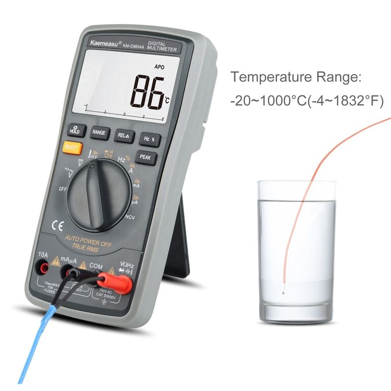 ABS Parts Electric 04A OEM ODM Auto range Smart Multitester equipamento de laboratório DC/AC 20000 Contas Multimetros digitais
