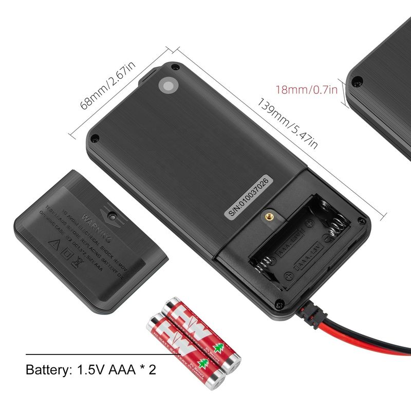 Ferramentas de Reparação Eletrônica de Bolso Kaemeasu Mini Multiméter Digital Touch 6000 contagem Cor Grande ecrã Mini Multiméter Digital Touch