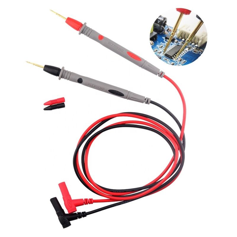 Proba de teste multimétrico Leads Banana Plug Multiméter digital sondas de teste elétrico 20A 1000V cabos de instrumentação