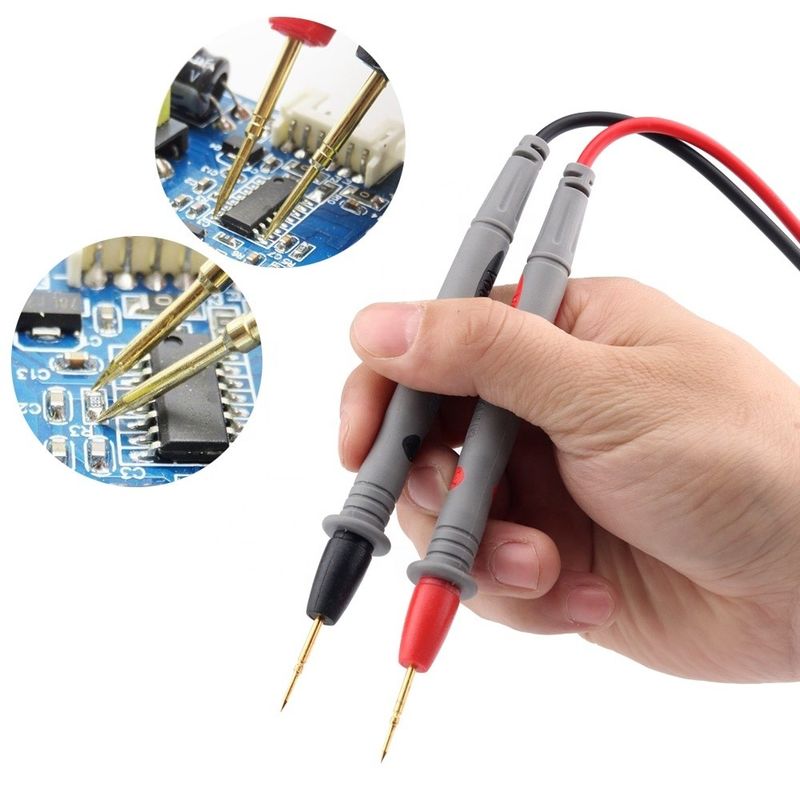 Proba de teste multimétrico Leads Banana Plug Multiméter digital sondas de teste elétrico 20A 1000V cabos de instrumentação