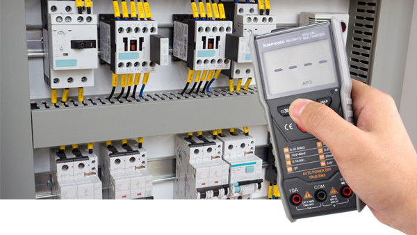 Multimétricos de alcance automático 3 5/6-número DC/AC True-rms Multiméter digital com Ncv Multimeter Tester