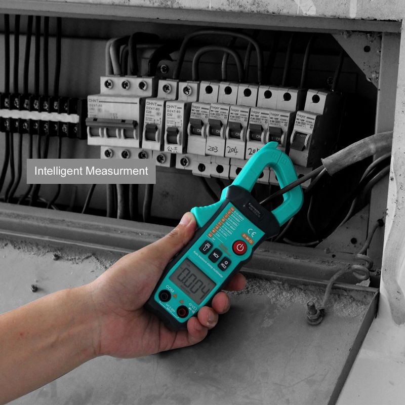 21E Métro de pinça digital inteligente NCV Ferramenta de reparação eletrônica 1000v Multiméter de Rms verdadeiro 6000 Contas Métro de pinça de corrente