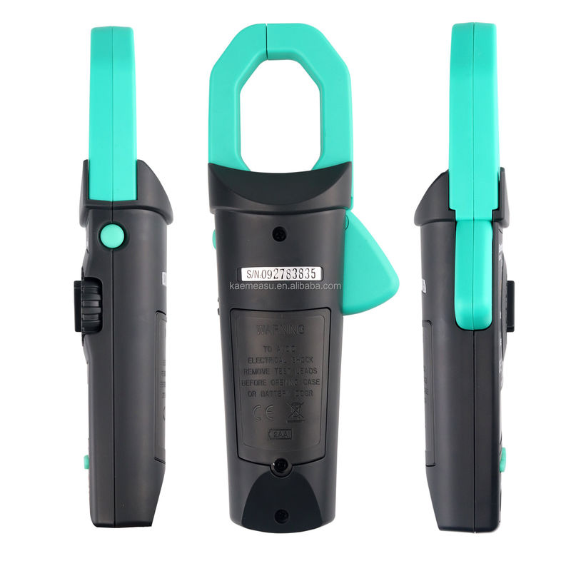 903 Clamp Meter 6000 Contas Auto Rnage Multimeter AC DC Tester de tensão Continuidade Buzzer 1000v Multimetros
