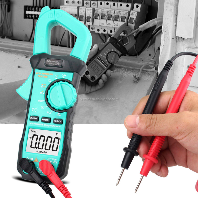 21C Corrente de vazamento de pinça Métro Voltagem e corrente de vazamento Tester Clamp Meter Ac Leakage Current Tester Clamp Meter