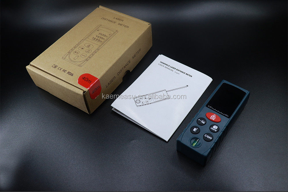 OEM ODM Mini Métro de Distância Laser de Mão Ferramentas de Medição Ruler Eletrônico Laser Digital Range Finder para Venda