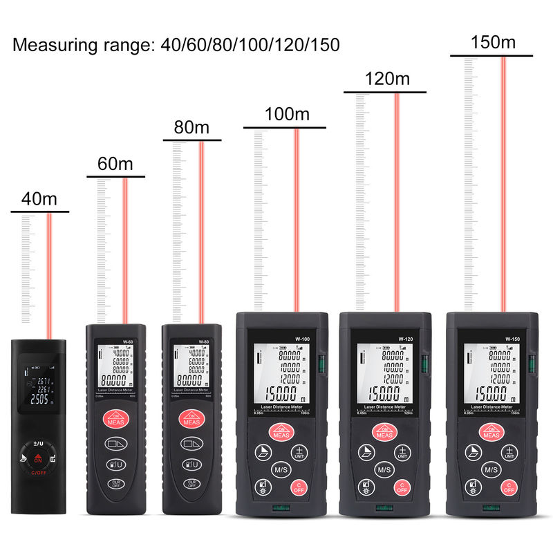 40m 100m OEM ODM Mini portátil telemóvel digital de infravermelho Laser Distância Métricos Elétricos Laser telemóveis