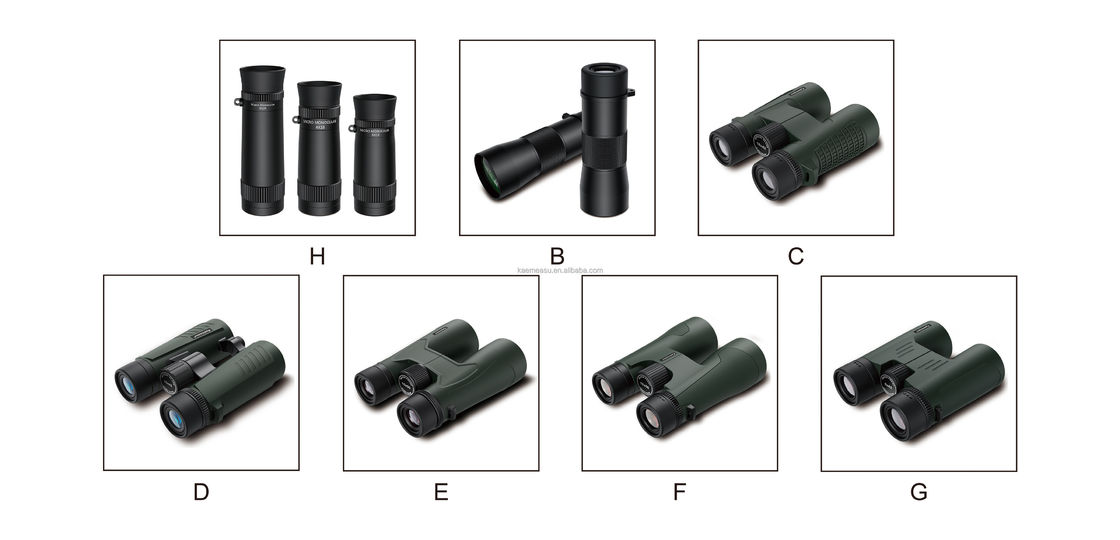 C 8X Ampliação 42mm Calibre Alta Definição Monocular Termico Birding Observação Shooting Telescópio de longa distância Binoculares